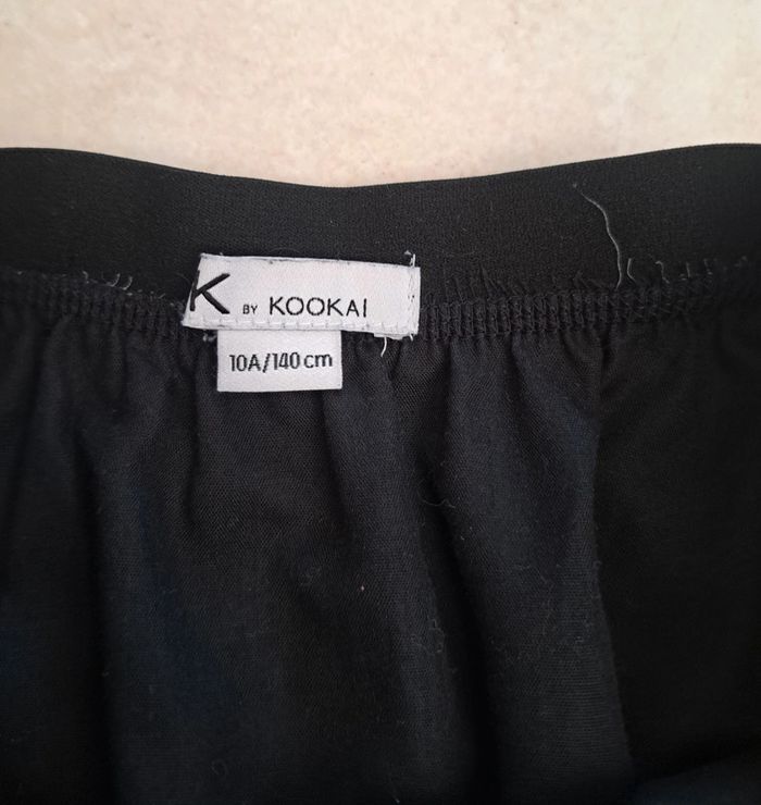 Jupe noire/blanche 10 ans 👧 Kookai en TBE - photo numéro 2