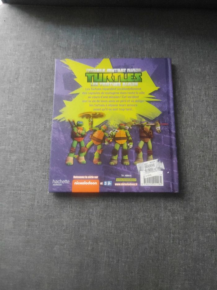 Livre les tortues ninja - photo numéro 2