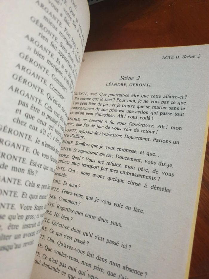 Livre Les Fourberies de Scapin - photo numéro 3