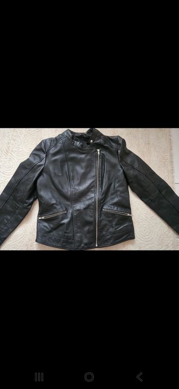 Veste cuir