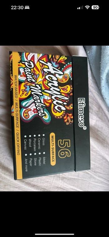 crayons à peinture