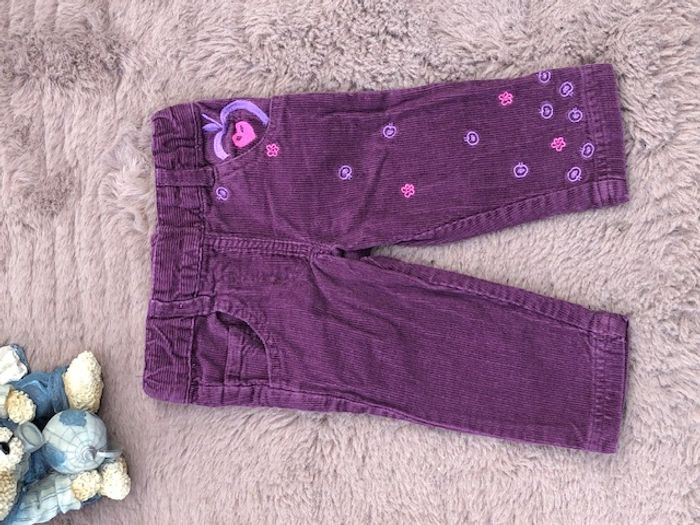 Pantalon velours 3 mois (60 cm) Tout Compte Fait