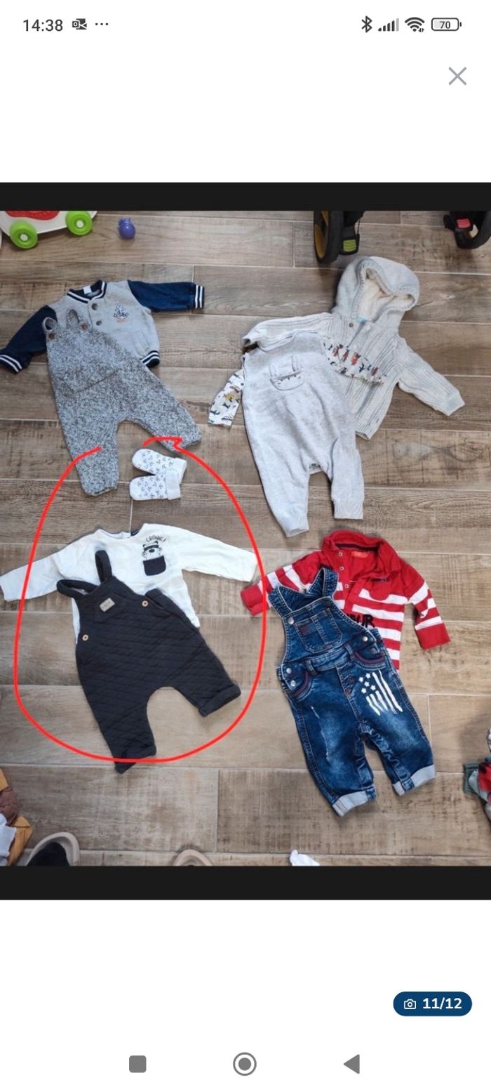 Lot vêtements garçon 6 mois - photo numéro 2