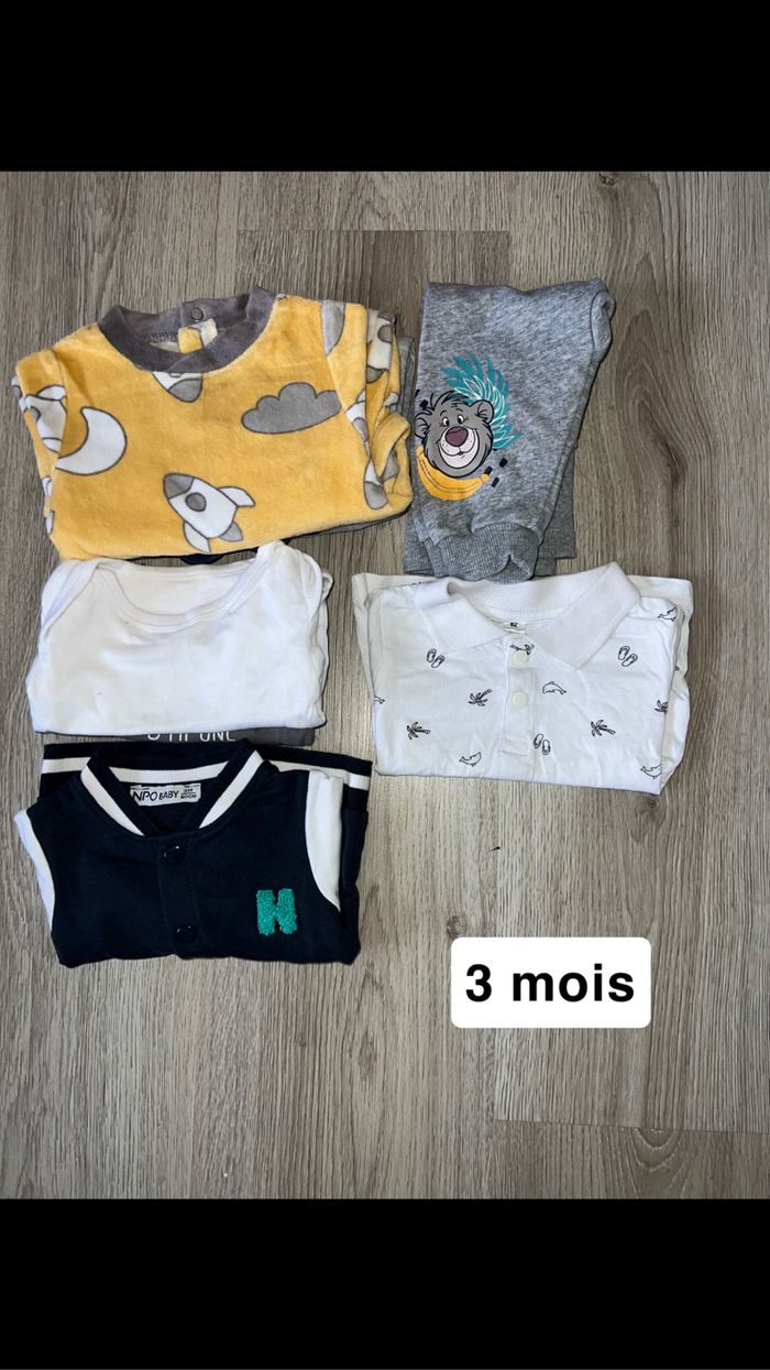 Lot vêtement garçon