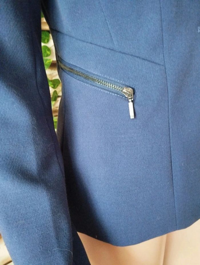 🌸Blazer marine Jennyfer Taille 34🌸 - photo numéro 3