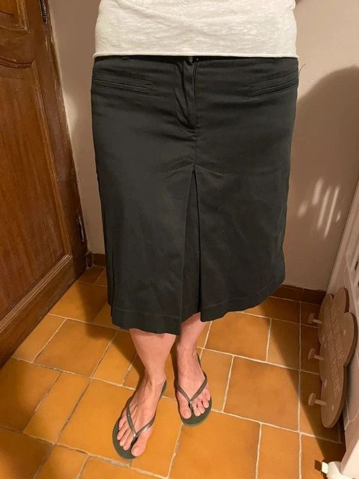 jupe noire zara M