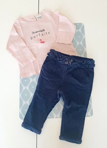 Ensemble Tape a l'oeil - 6M