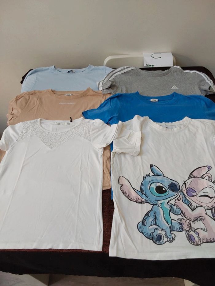 Lot T-shirt.shirts XS