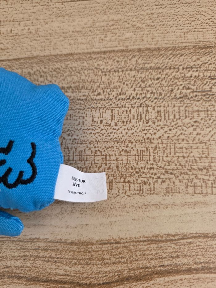 PELUCHE MR MME. MR RÊVE NEUF COULEUR BLEU - photo numéro 2