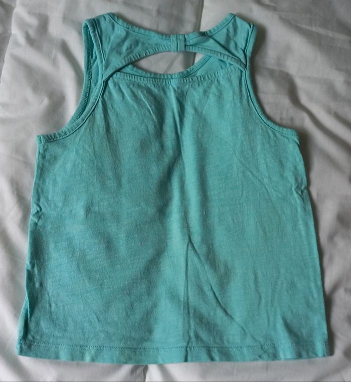 Débardeur dpam turquoise t4 - photo numéro 3