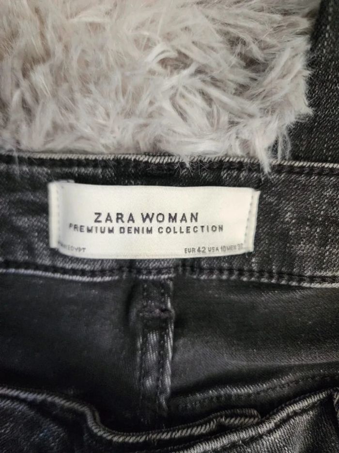 🌸Jeans skinny Noir Zara Woman Taille 42 🌸 - photo numéro 5