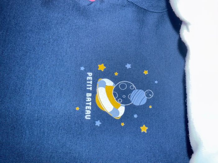 Lot de 3 bodies Petit bateau 12 mois - photo numéro 4