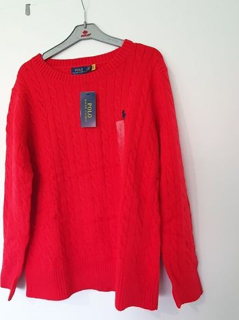 pull ralph lauren homme rouge 