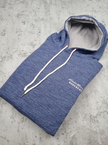Sweat à capuche Eddie Bauer bleu – Taille M Homme