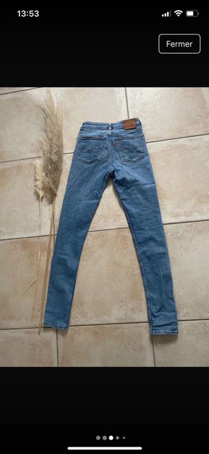 Jeans Levis 721 W25 L32 - photo numéro 3