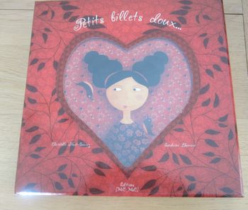 Coffret : Livre "petits billets doux" + cartes et enveloppes