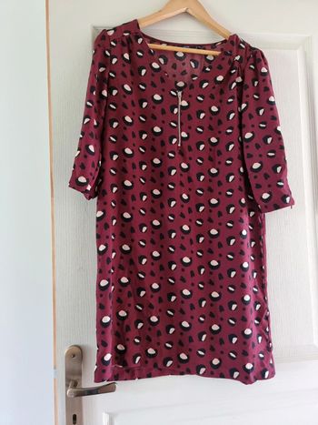 Robe fluide léopard