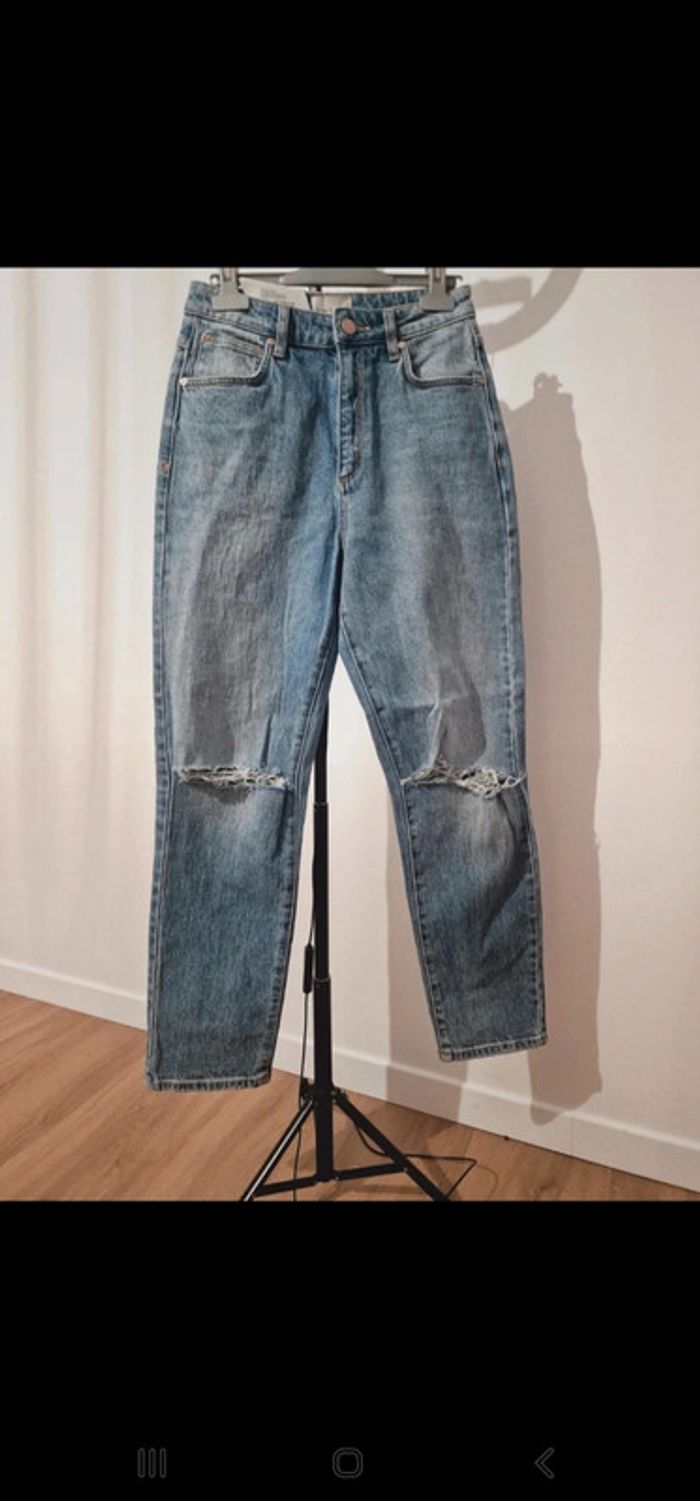 Jeans mom fit A94 higt slim leg - photo numéro 5