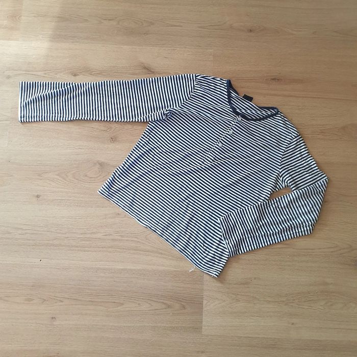 💙 Tee-shirt ML taille 36 S H&M #emyfleury_36homme
