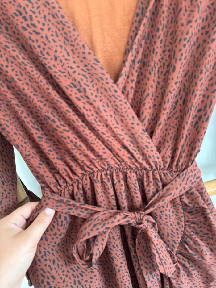 Robe motif léopard taille S - photo numéro 4