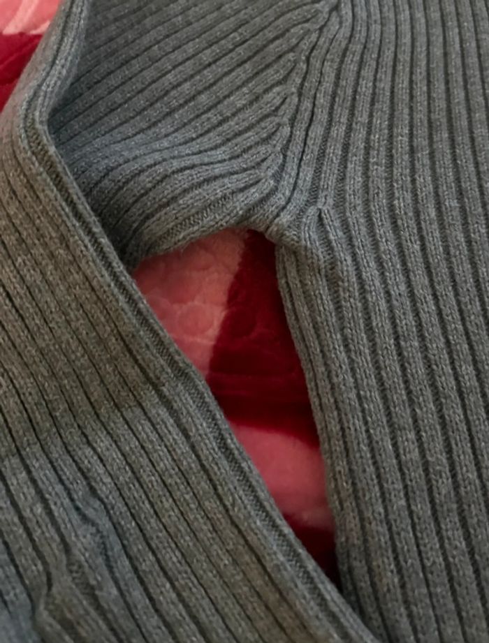 Pull gris la redoute - photo numéro 3