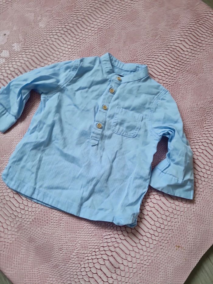 Chemisier garcon 9 mois excellent etat - photo numéro 3