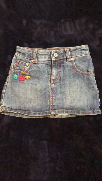 Mini jupe en jean 4 ans