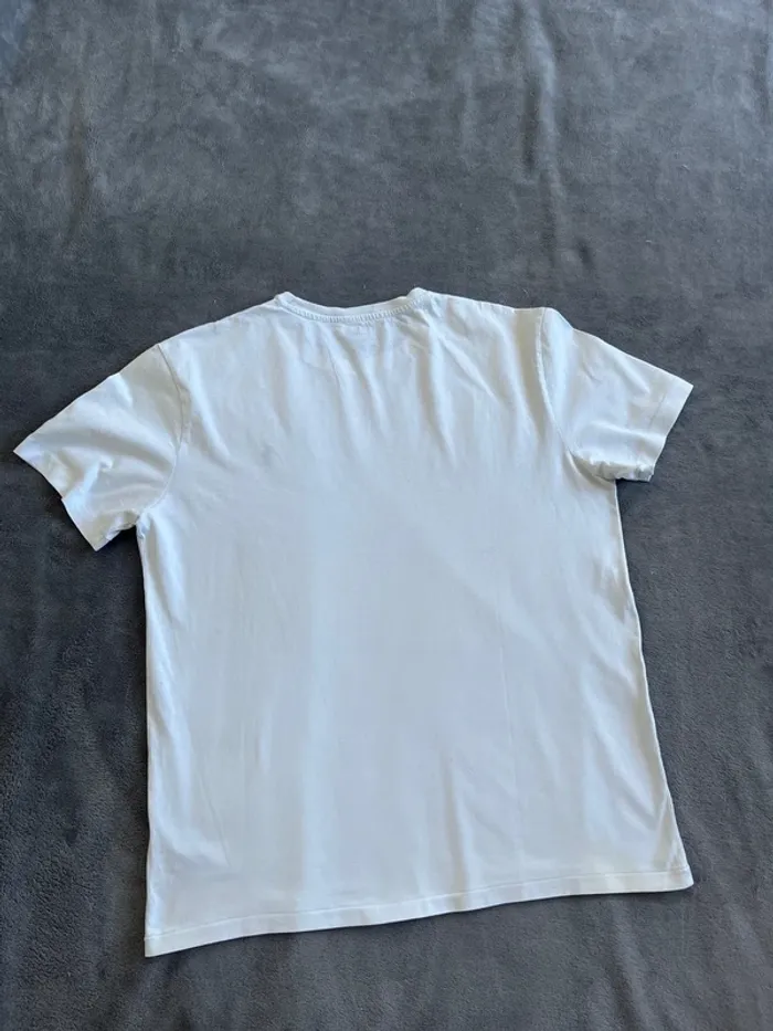 Polo Ralph Lauren – T-shirt blanc col V – Taille M - photo numéro 7