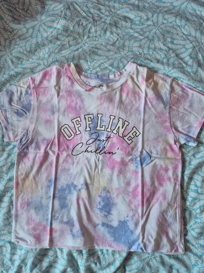T-shirt effet tie and dyed Gemo