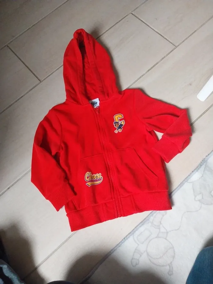 Veste paw patrol c&a 5 ans