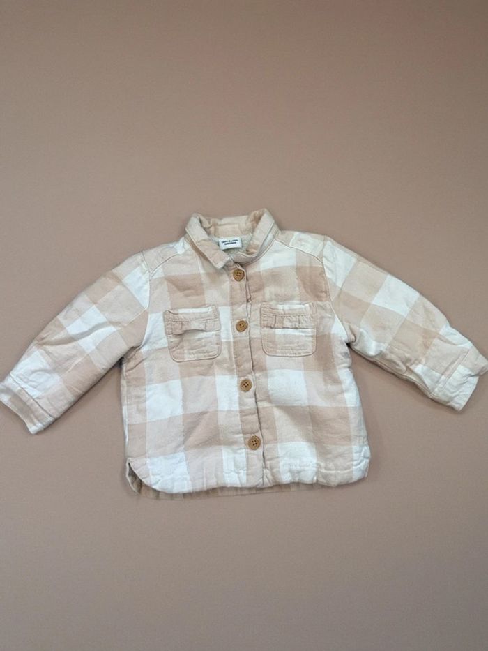Veste fourrure à carreaux TAO - photo numéro 2