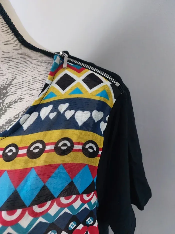 T-shirt fantaisie Desigual - photo numéro 3