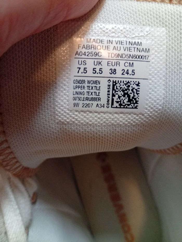 Converse a plateforme - photo numéro 4