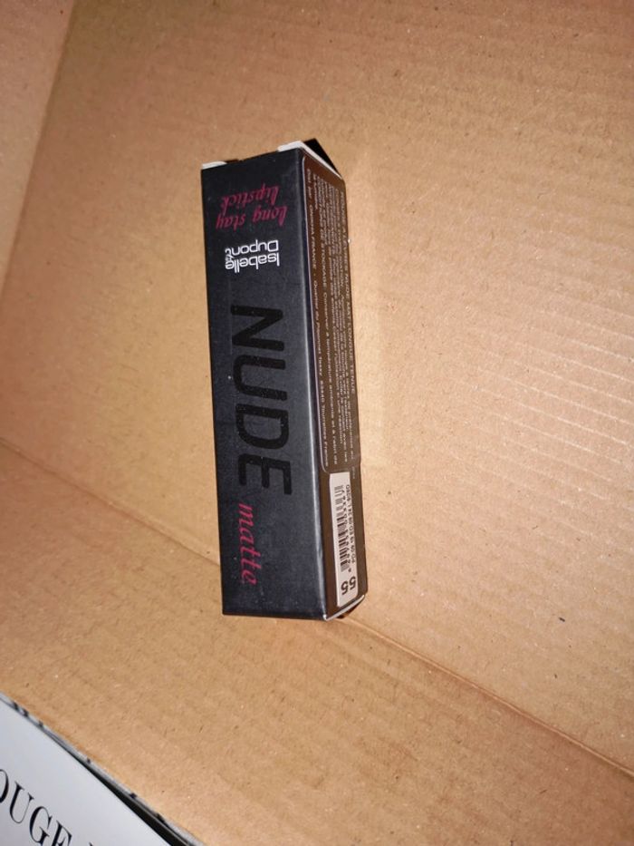 NM55 Beige isabelle dupont rouge à lèvres liquide Nude mat onikha NML005