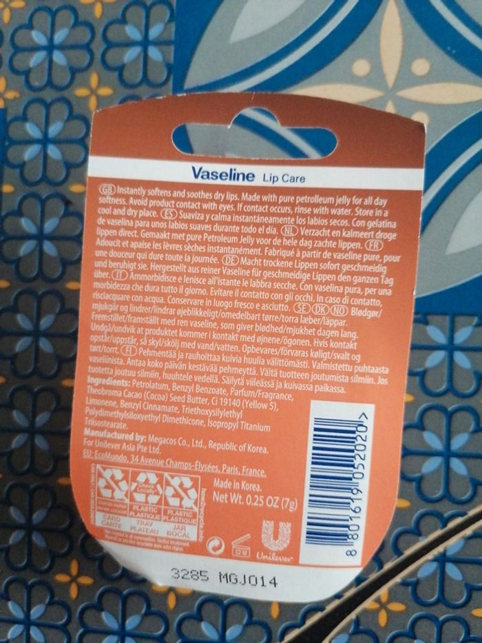 Baume à lèvres neuf Vaseline 7gr - photo numéro 2