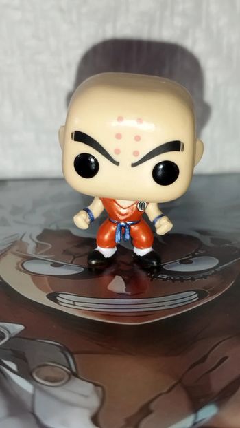 Mini Figurine Funko Pop Mettalic Krillin Dragon Ball Z figure DBZ pocket Krilin