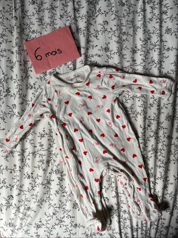 Pyjama léger cœur