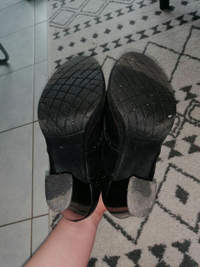Derbies à talon noire pointure 38 - photo numéro 6