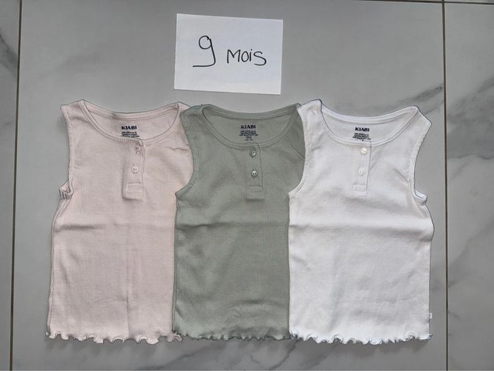 Lot de 3 t shirt kiabi 9 mois