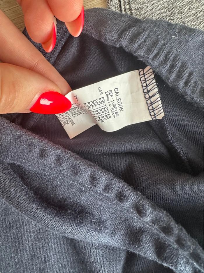 Lot pantalons/legging 24M - photo numéro 8