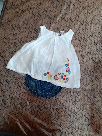 Blouse avec cache couche