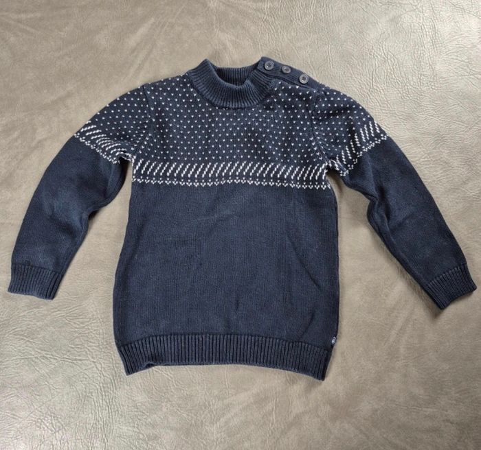 Pull d’hiver Okaïdi 6 ans A49