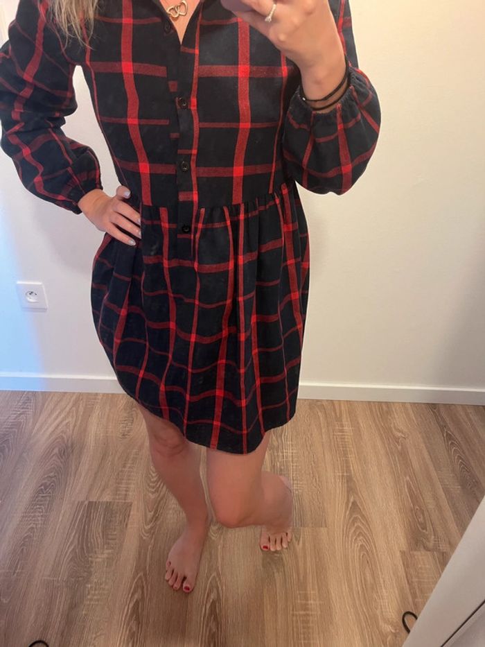 Robe à carreaux