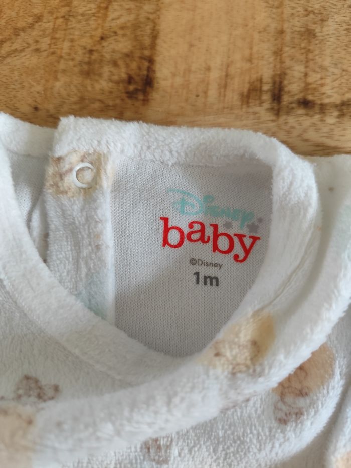 Pyjama mixte 1 mois Disney - photo numéro 3