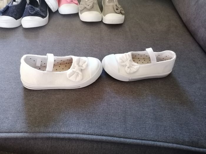 Lot 4 paires de chaussures / ballerine p 23 fille - photo numéro 10