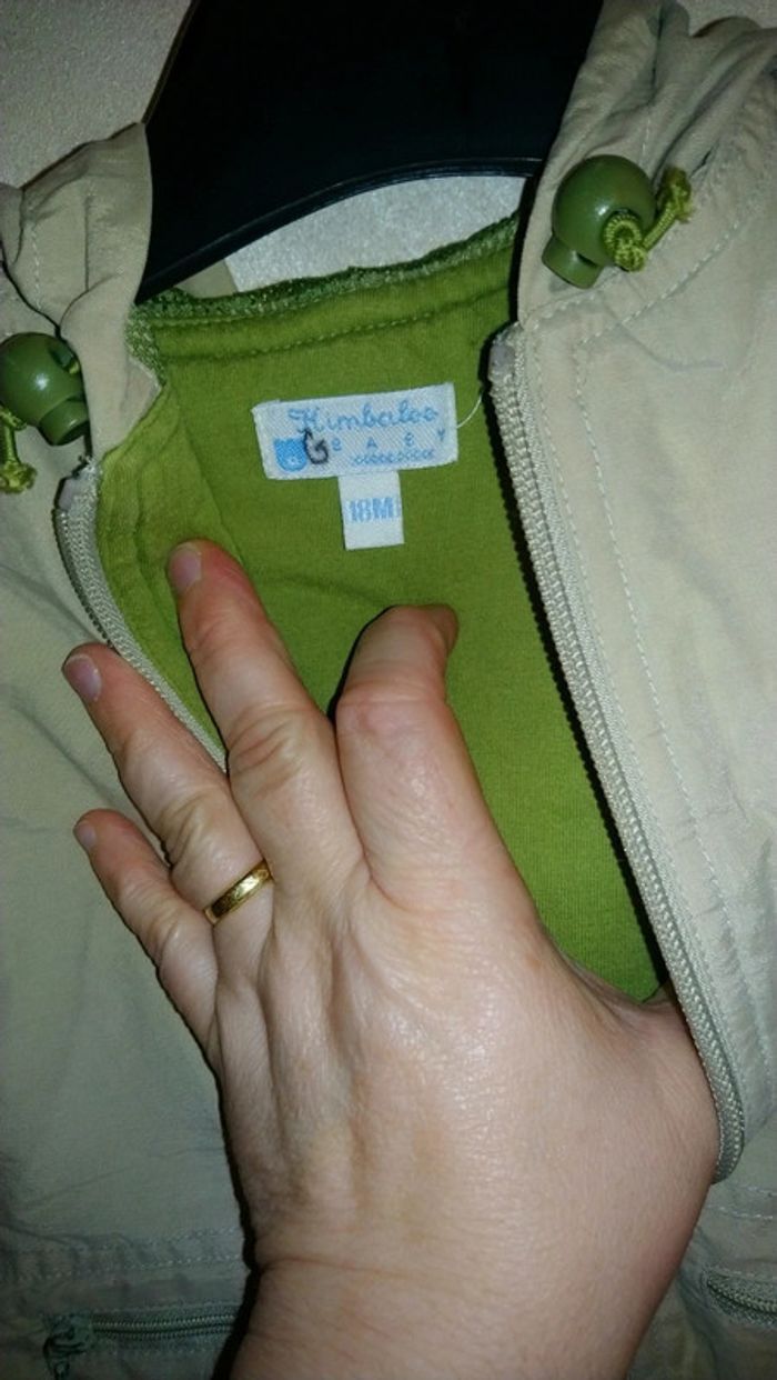 Jolie veste sans manche Kimbaloo taille 18 mois - photo numéro 11