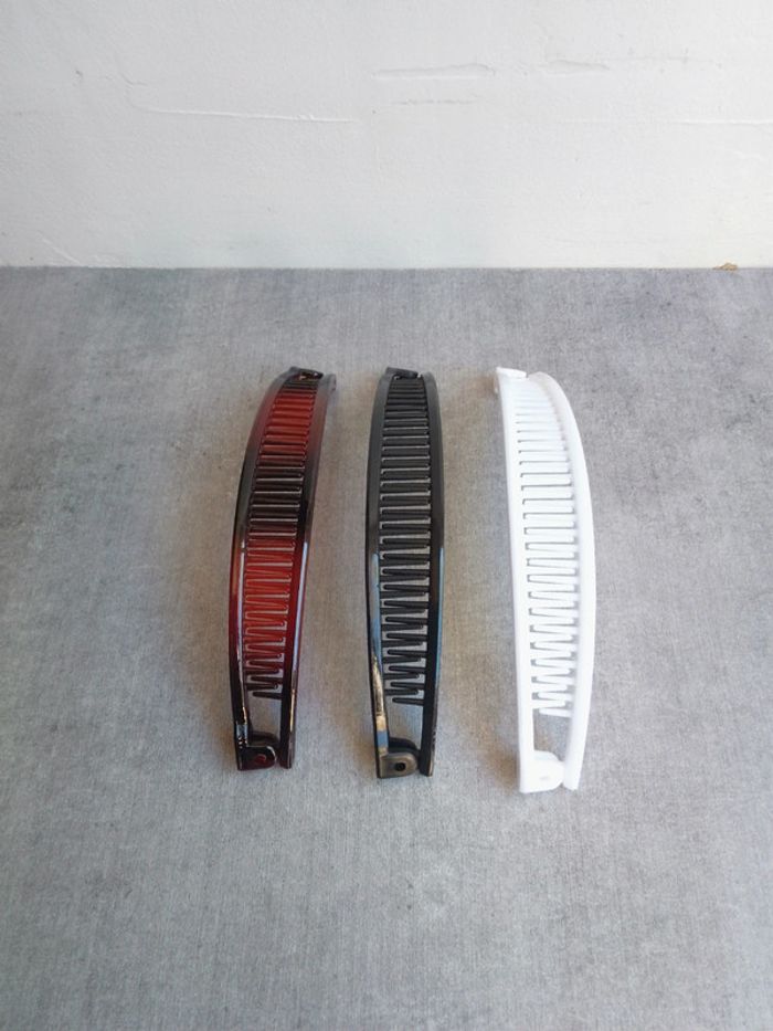 Lot de 3 barrettes