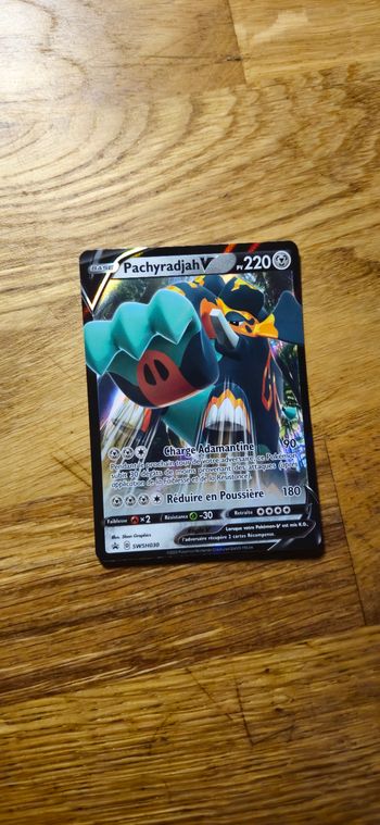 Carte Pokemon Pachyradjah V  SWSH030