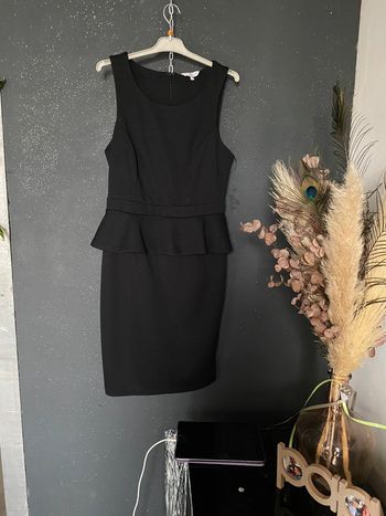 Robe à basque (style nid d abeille) doublée