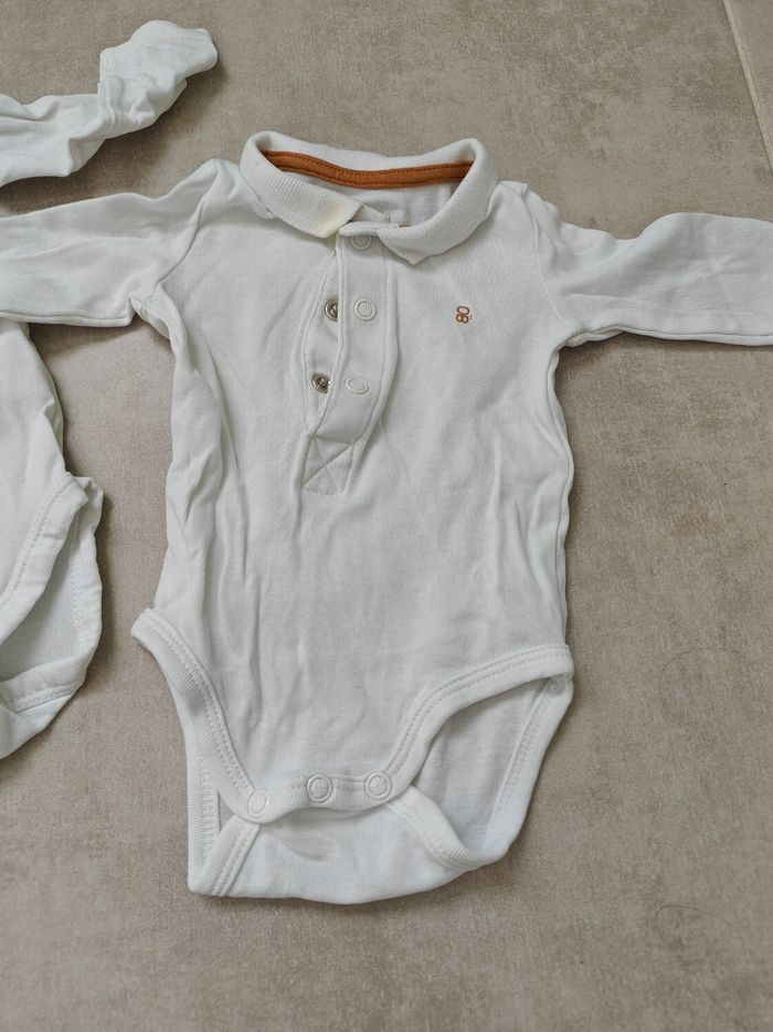 Lot de 3 bodies hiver bébé garçon 3 mois - photo numéro 4